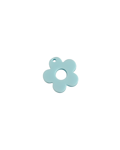 medium flower (baby blue)