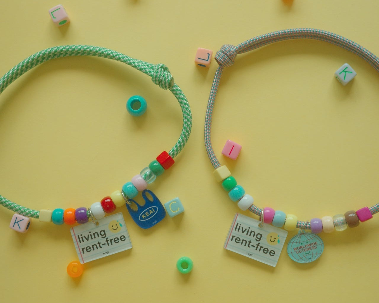 paracord starter set (OG - 1 big + 1 small charm)